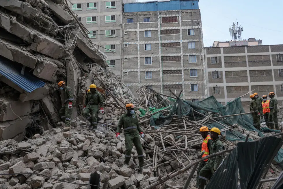 Casualties feared as multi-storey building collapses in Nairobi - The ...